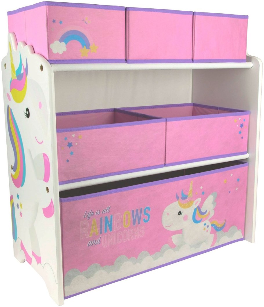 Комод с глубокими ящиками для игрушек