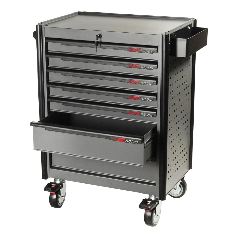 Тележка инструментальная 7 ящиков синяя Ferrum 02.107r-5015