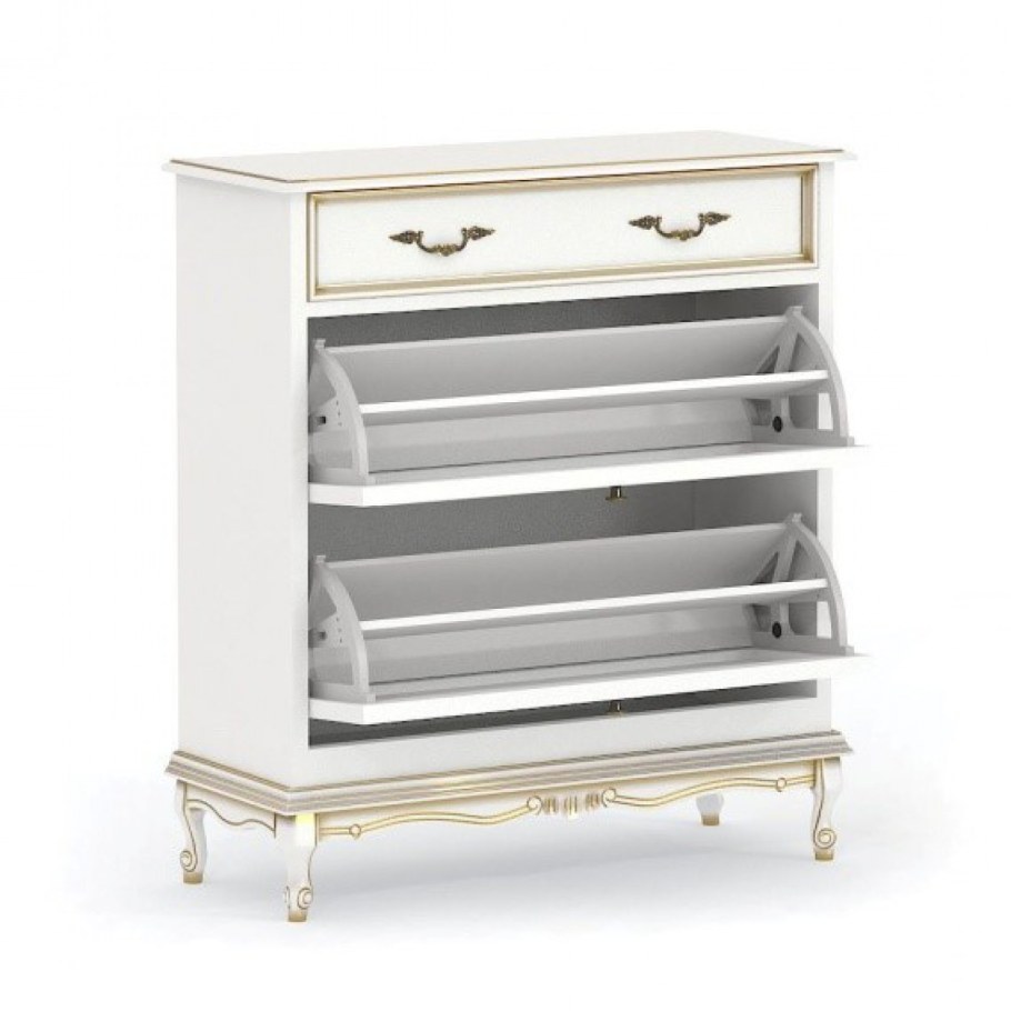 Обувница классика айвори