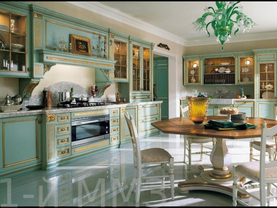 Кухня в венецианском стиле