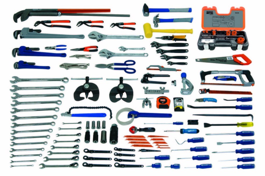 Рабочий инструмент слесаря ремонтника