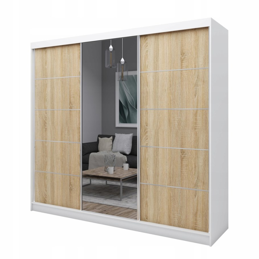 Шкаф дуб крафт золотой