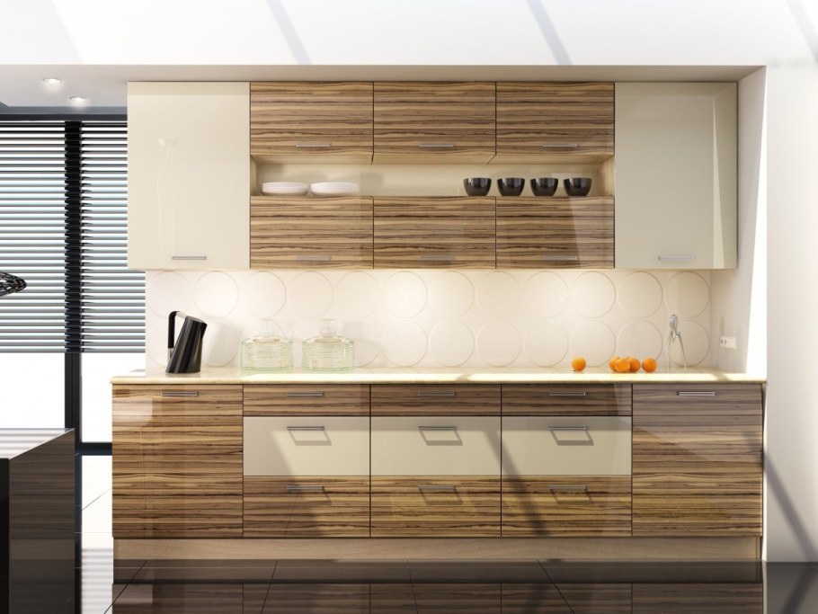 Кухня Giulia Novars зебрано темный