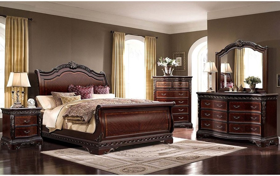 Королевский мебель для спальни гарнитур