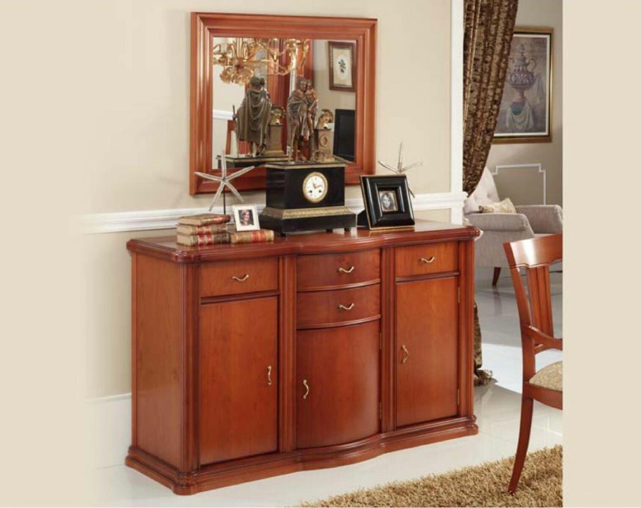 Буфет 600 цвет вишня