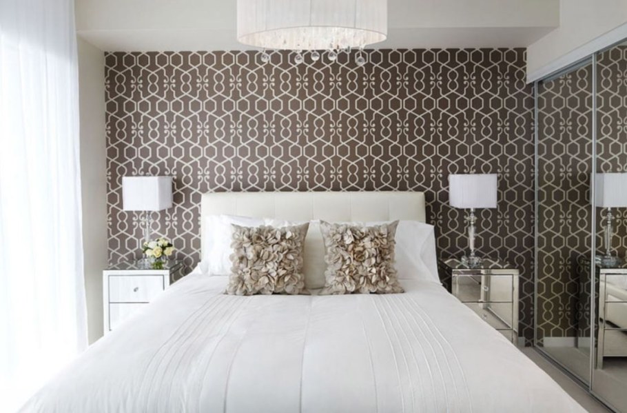 Идеи обоев для спальни