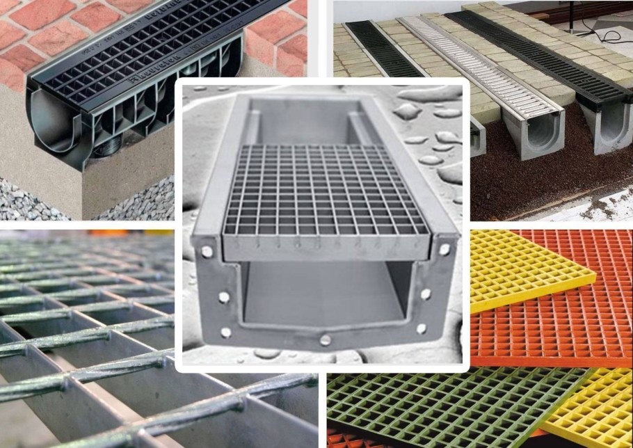 Лоток Железный ливневой канализации d100