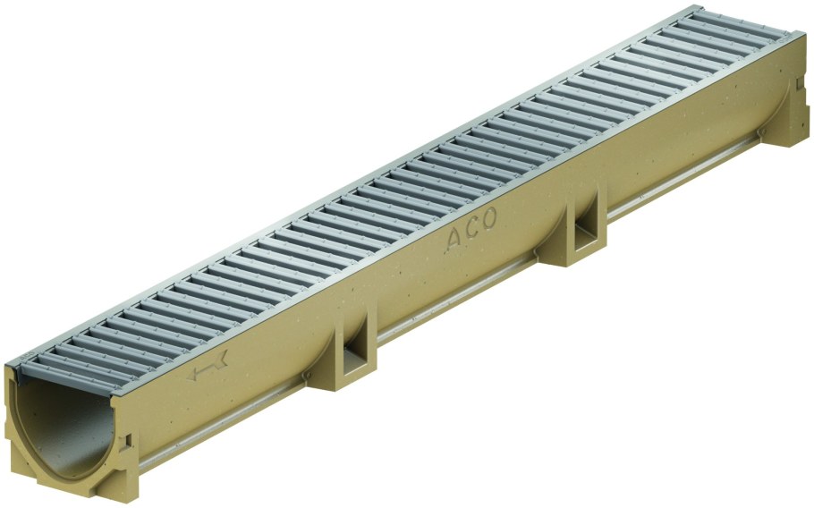 Щелевые водоотводные лотки aco