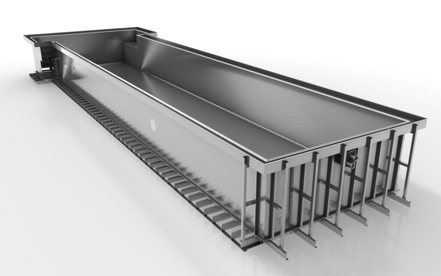 Бассейн из нержавейки 25м Сысольская