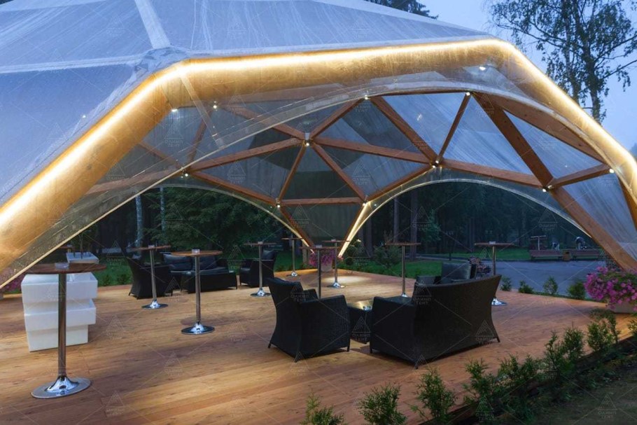 Шатер Квадросфера ОКТО-купол