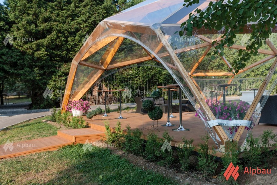 Парк Музеон купол Alpbau