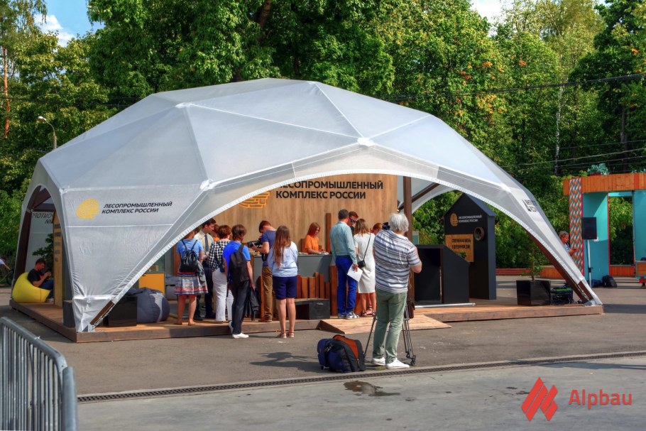 Шатер Квадросфера 10х15