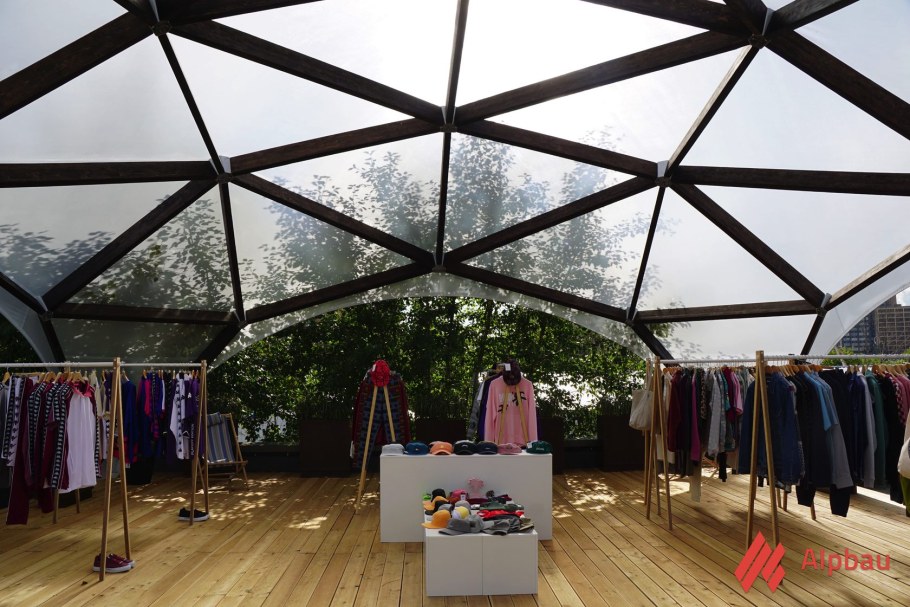 Шатер Квадросфера ОКТО-купол