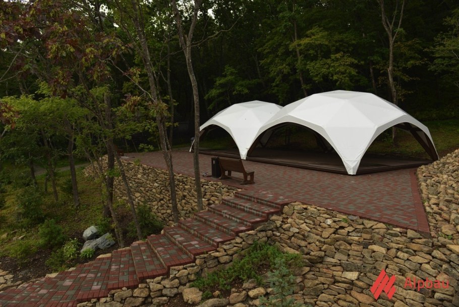 Квадросфера шатер