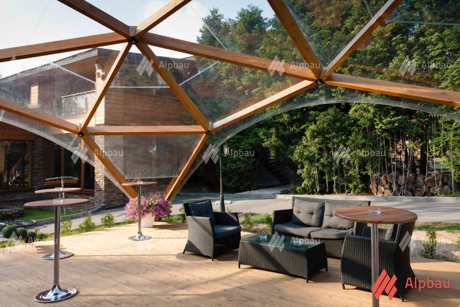 Шатер Квадросфера ОКТО-купол