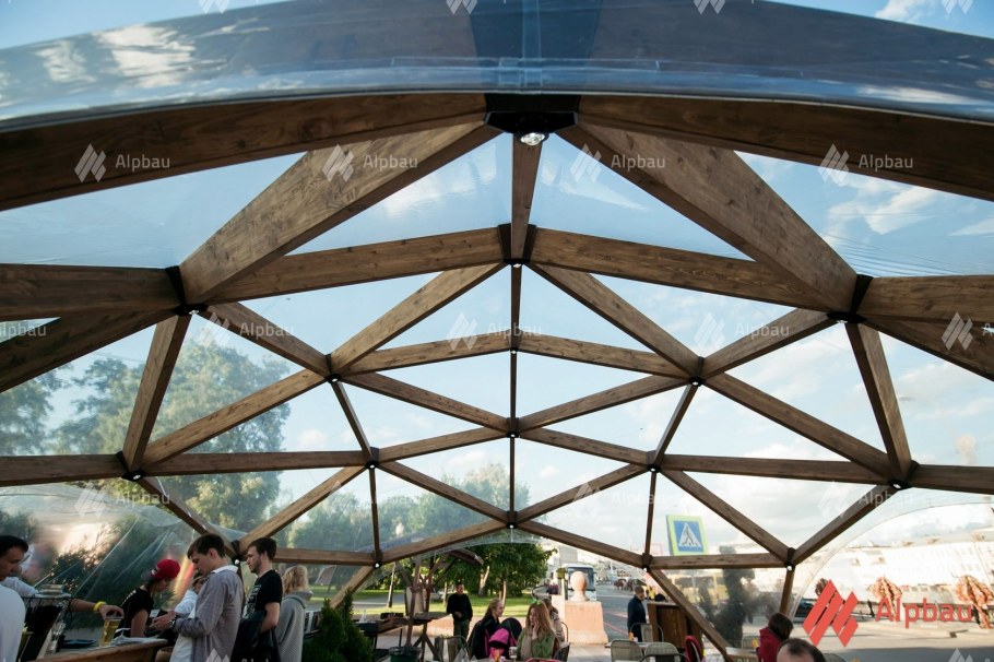 Шатер Квадросфера ОКТО-купол