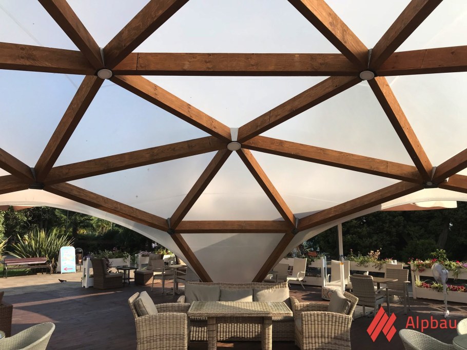 Шатер Квадросфера ОКТО-купол