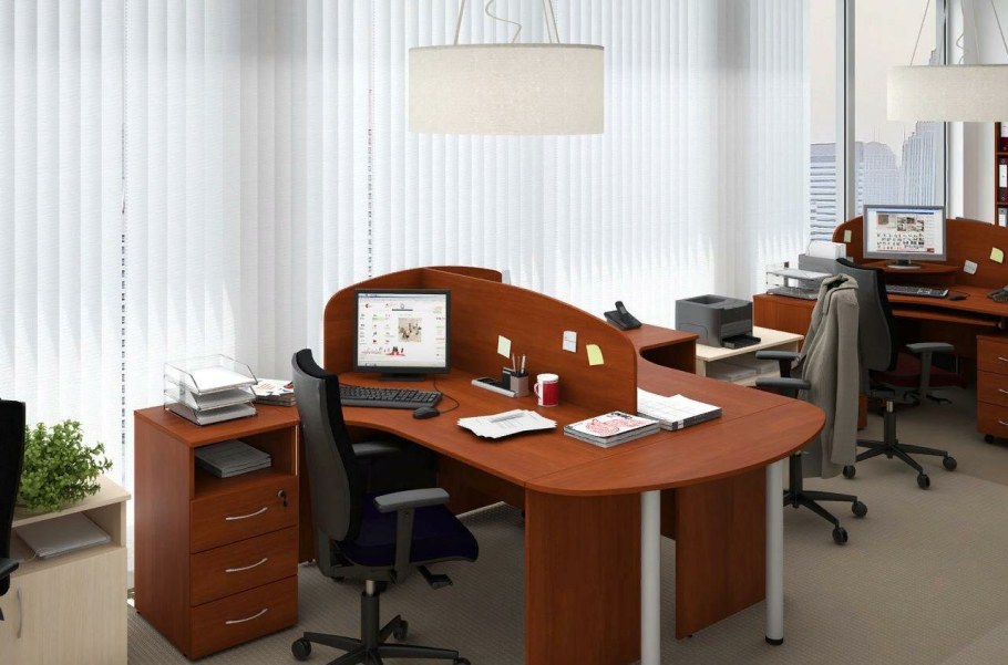 Офисный стол для двоих