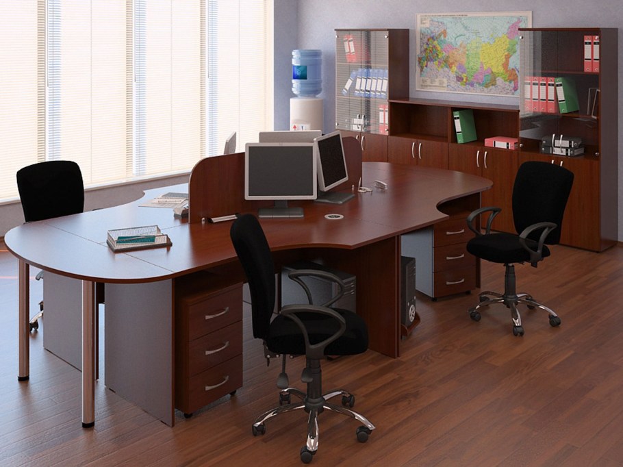 Расположение стола в кабинете руководителя