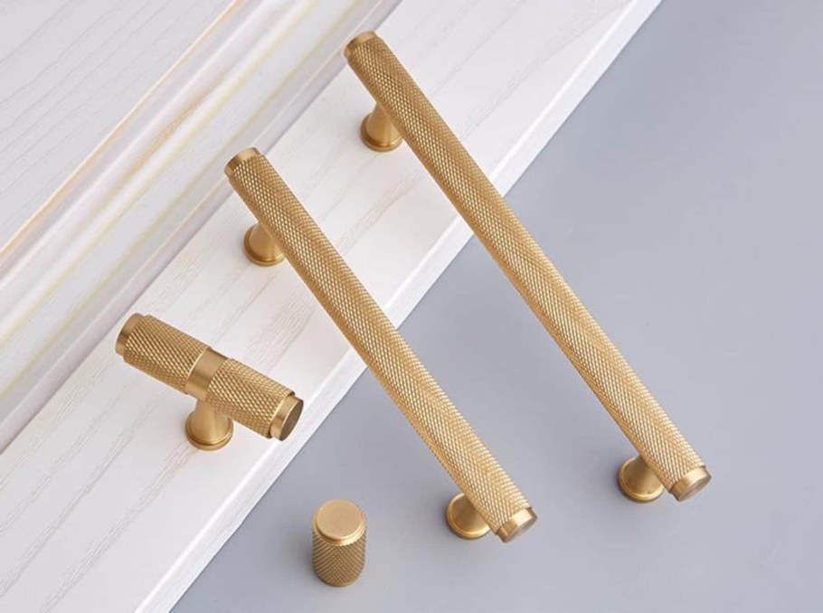 Ручки брасс золото