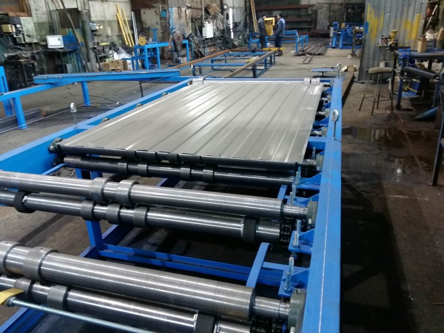 Линия профнастила