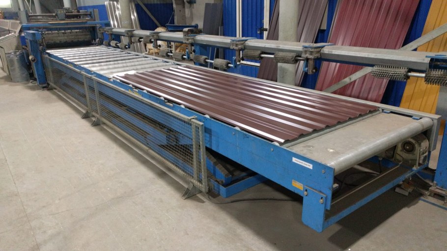 Линия профилирования листа 2 мм