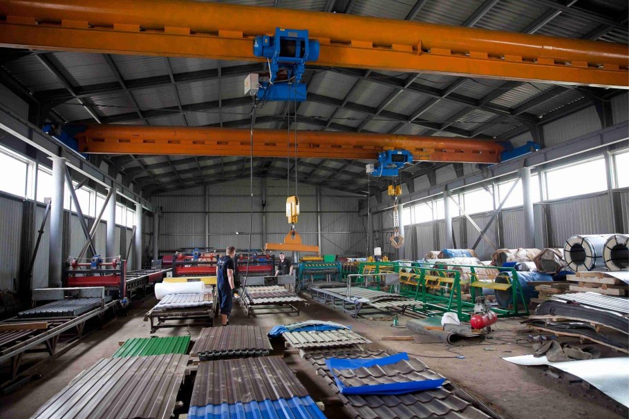 Завод по производству профнастила