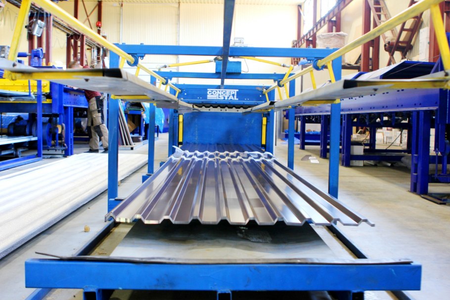 Линия профнастила