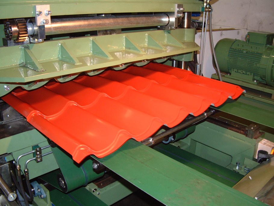 Оборудование для металлочерепицы