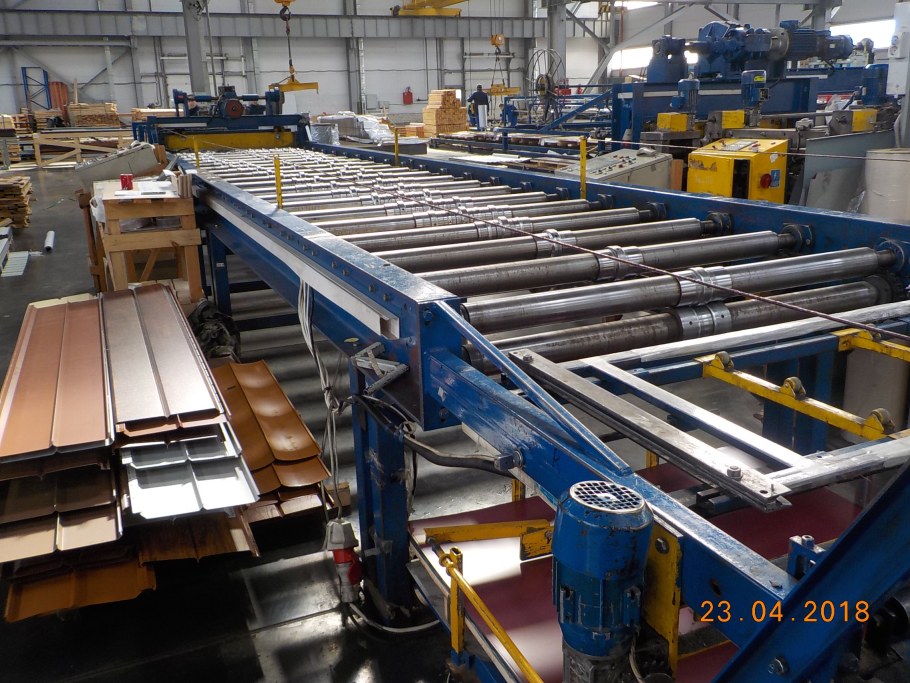 С10-60 — автоматизированная линия для производства профнастила