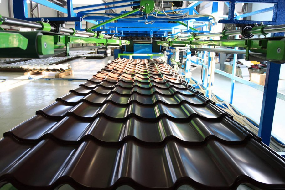 Завод металлочерепицы