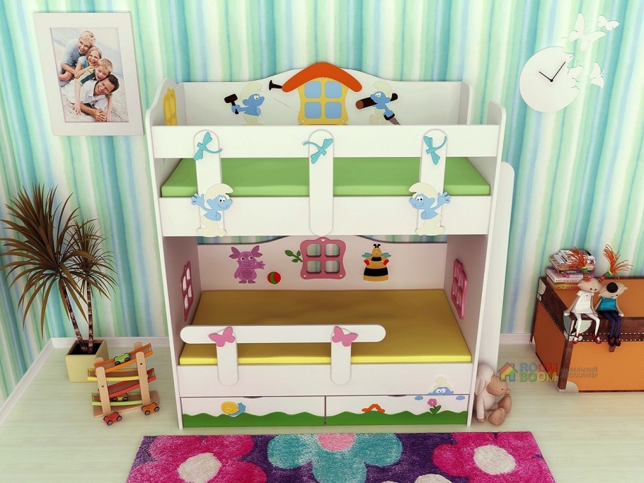 Риннер кровать 2 ярусная