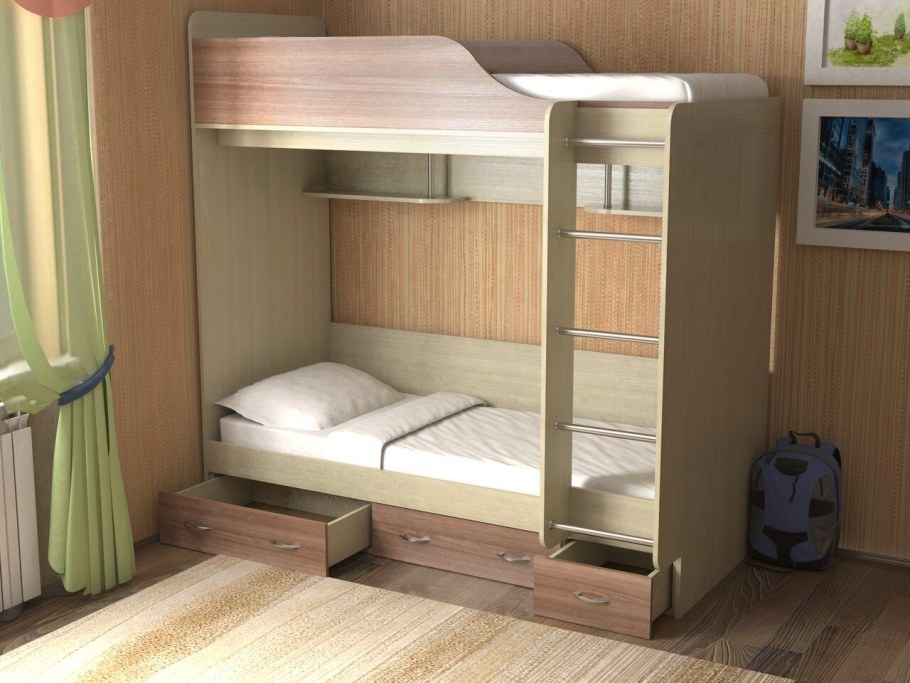 Дуэт 14 кровать СЛАВМЕБЕЛЬ