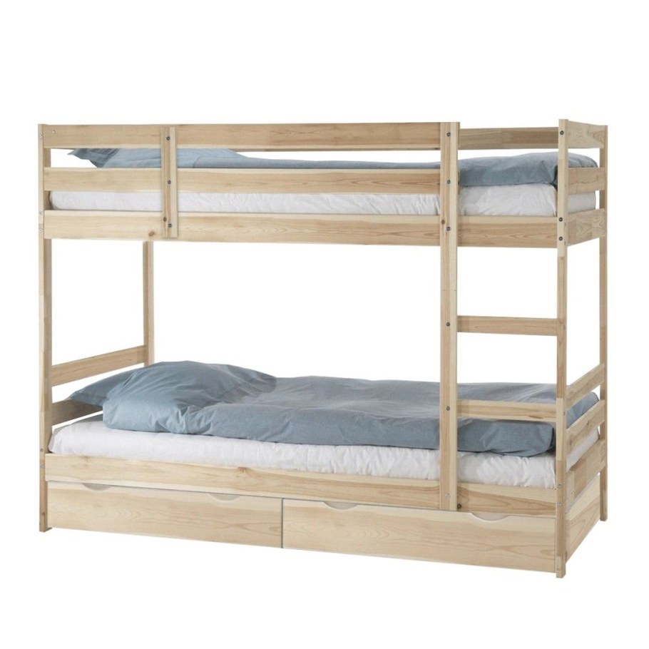 Кровать ikea мидал сосна