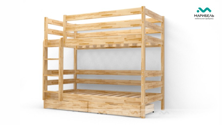 Марибель кровать массив в 2