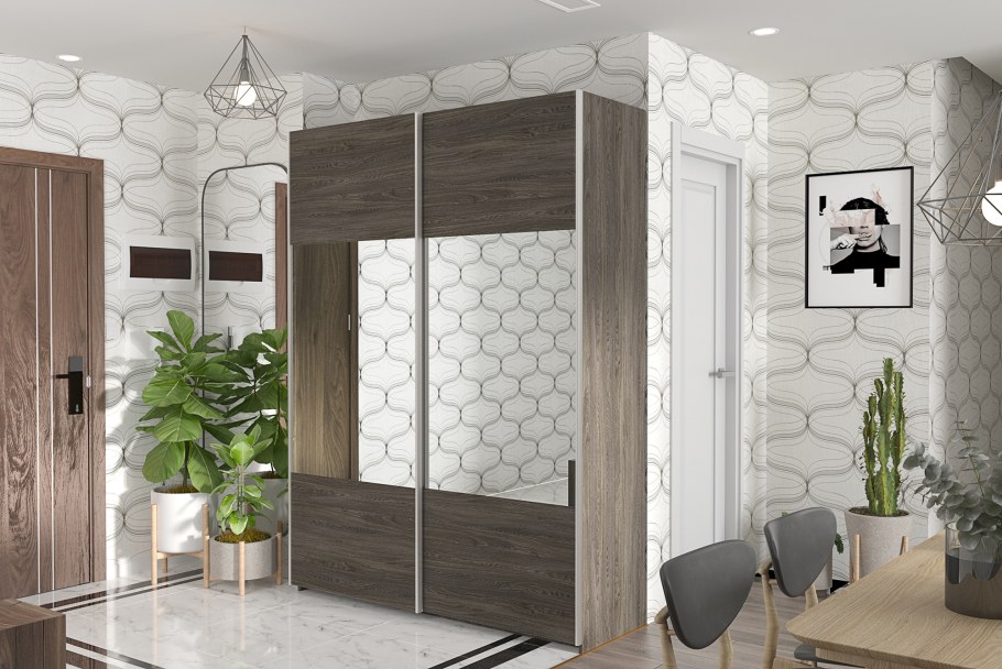 Шкаф купе Лотос 7 ВВР