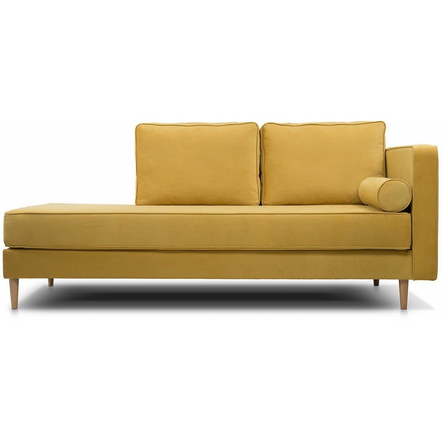 Кушетка Динс Velvet Yellow