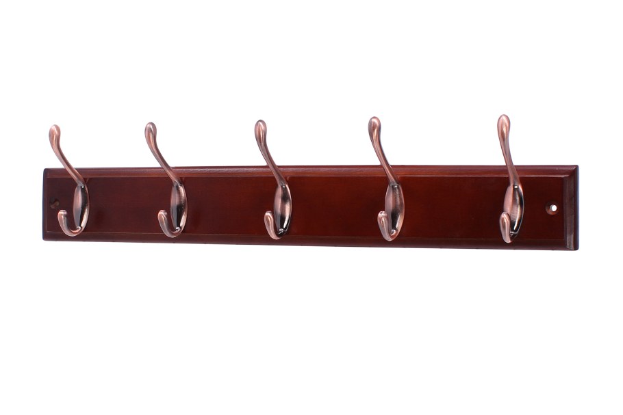 Вешалка пальто и шапка 400х70мм орех lh4wn01cu