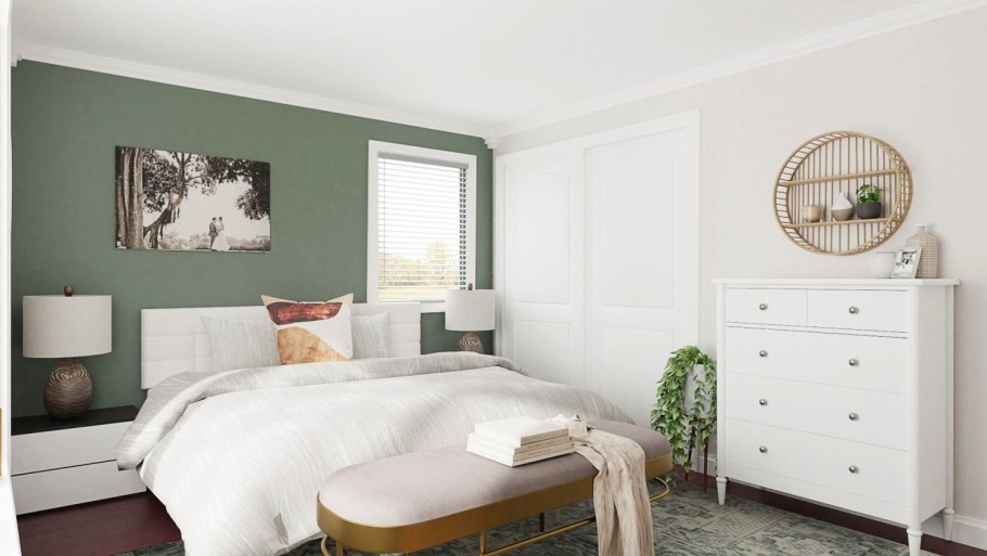 Sage Green Bedroom
