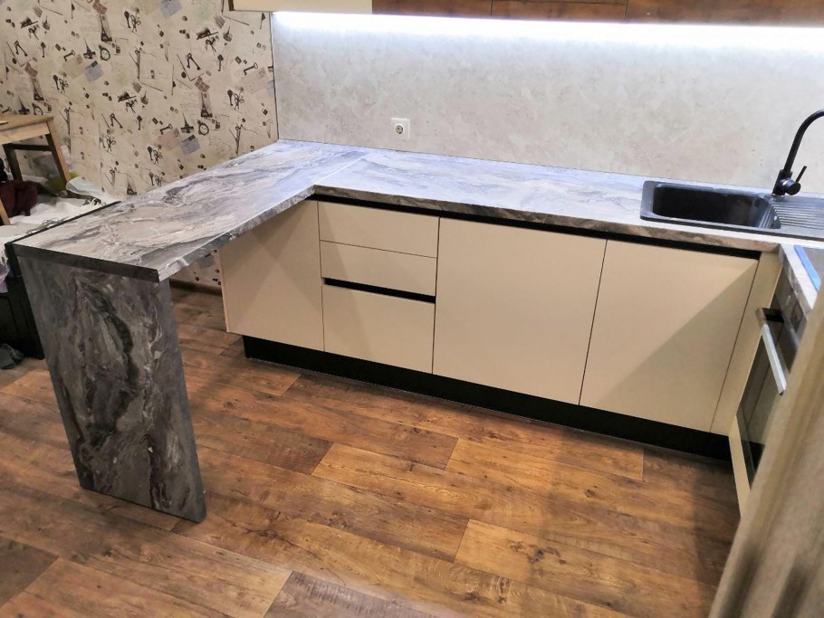 Кухня любимый дом Шервуд белый