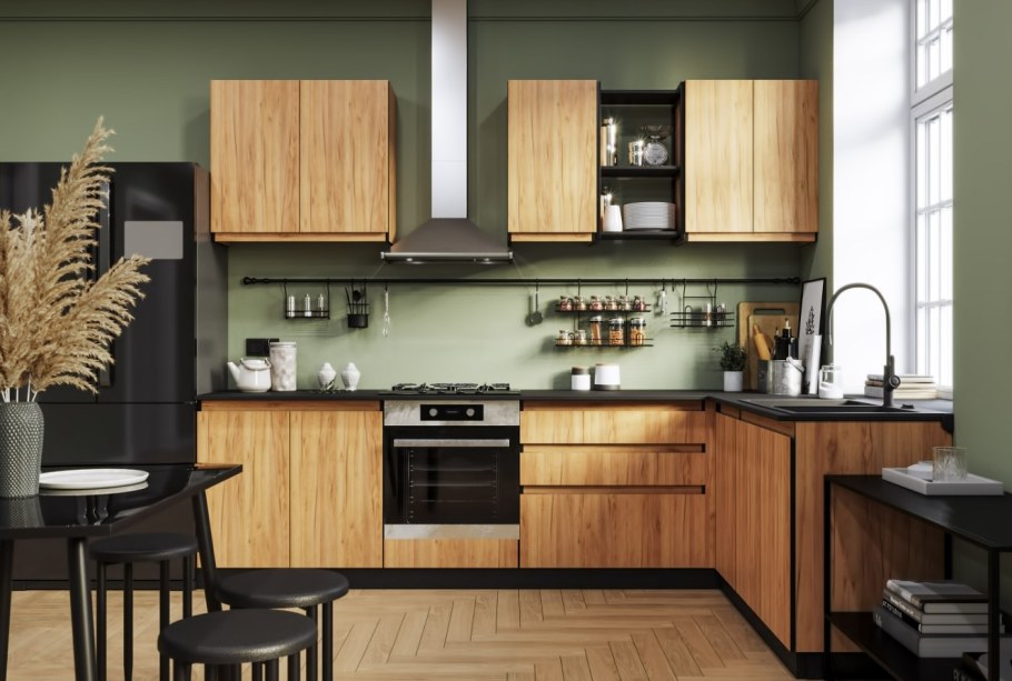 Кухня Соната дуб золотой