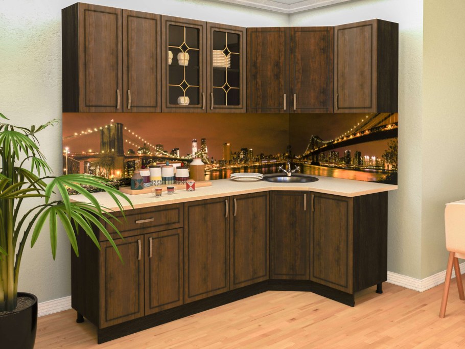 Кухня дуб антик