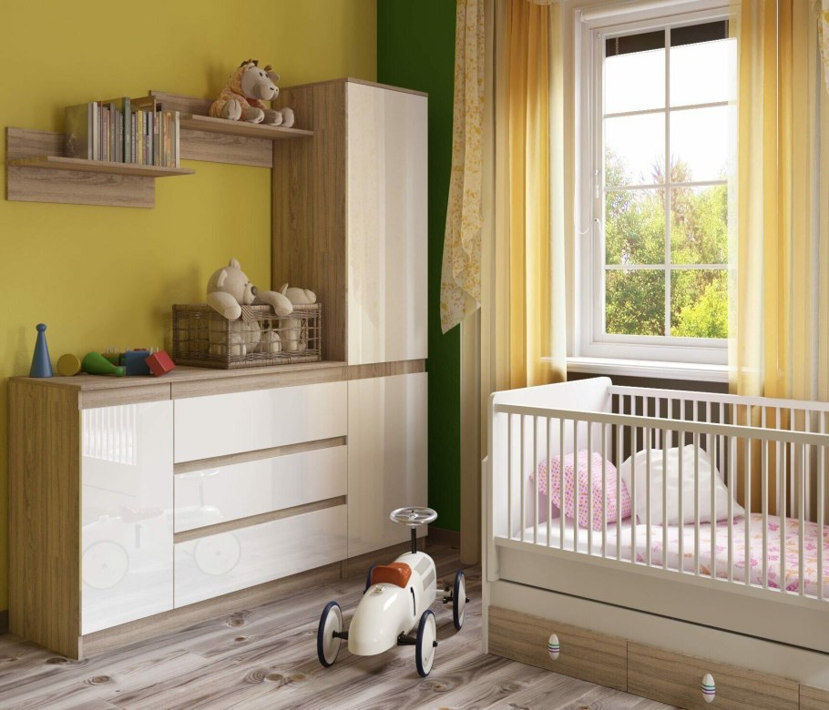 Стенка с комодом