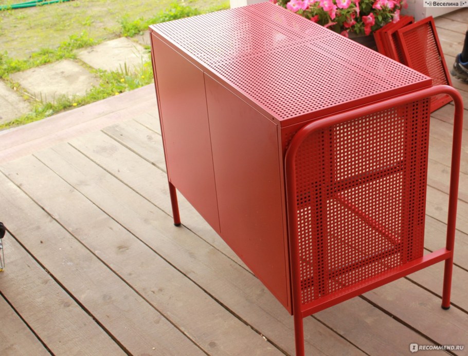 Металлический комод ikea Никкеби