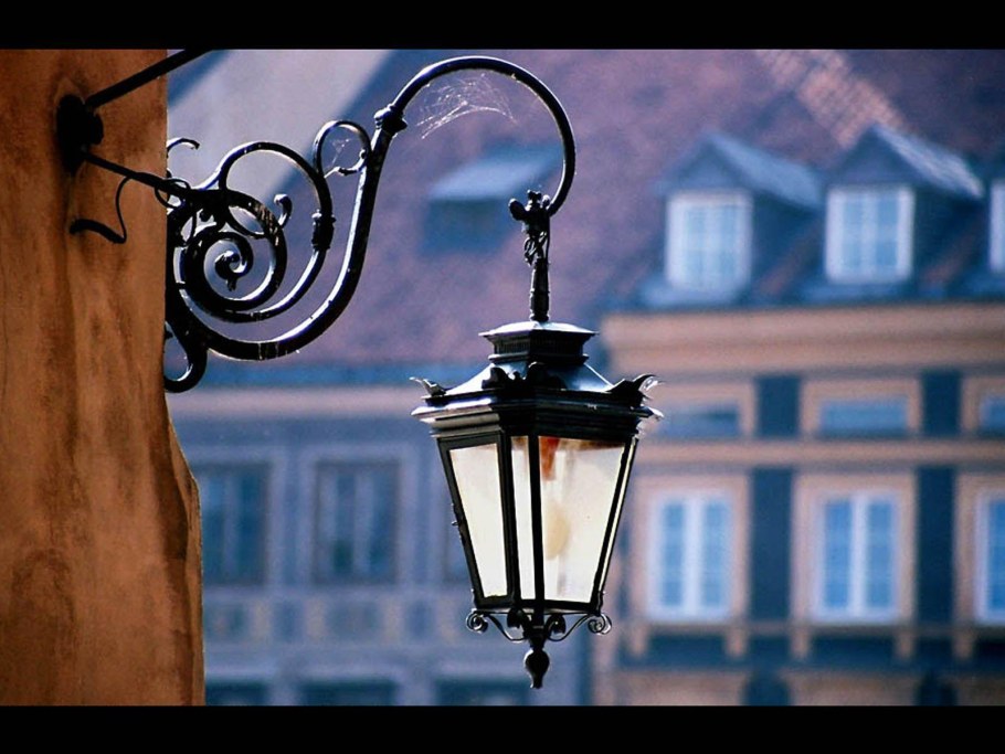 Фонарь уличный старинный