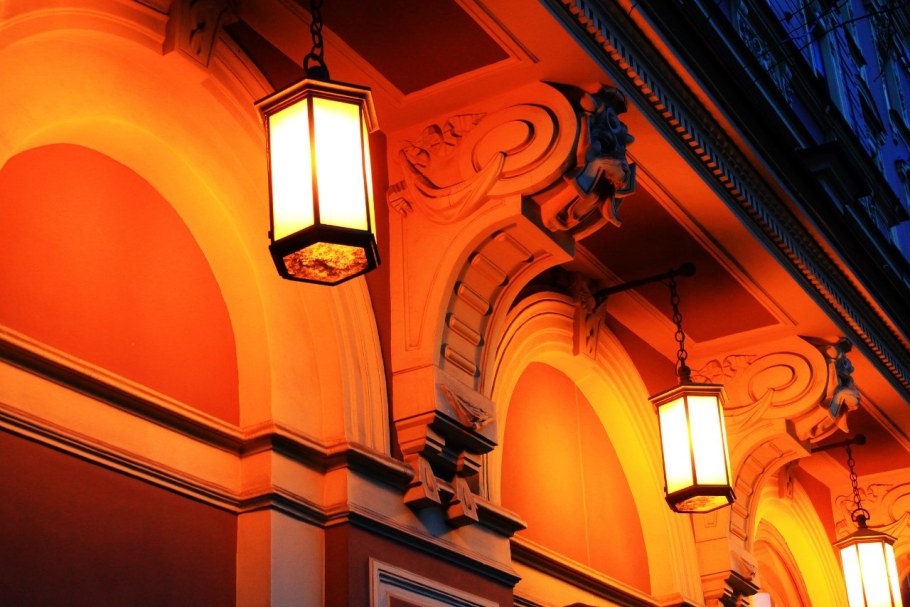 Фонари на улицах Санкт-Петербурга