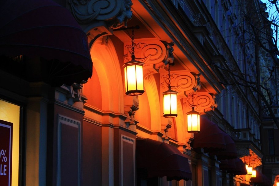 Питерские уличные фонари