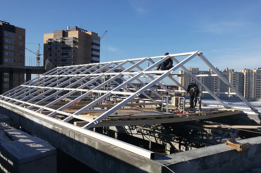 Зенитные фонари промышленных зданий