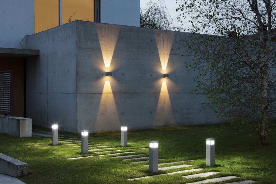 Забор с подсветкой