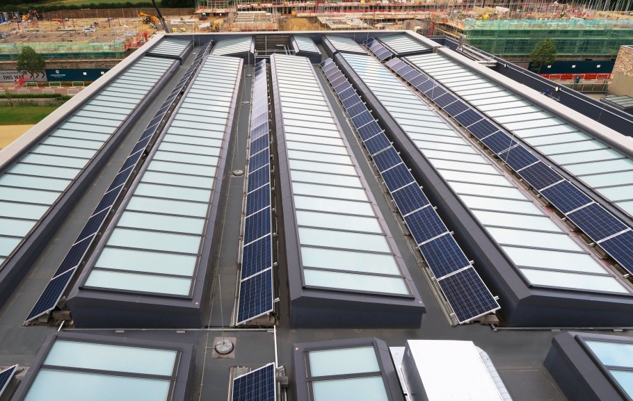 Зенитные фонари промзданий 1500*3000м